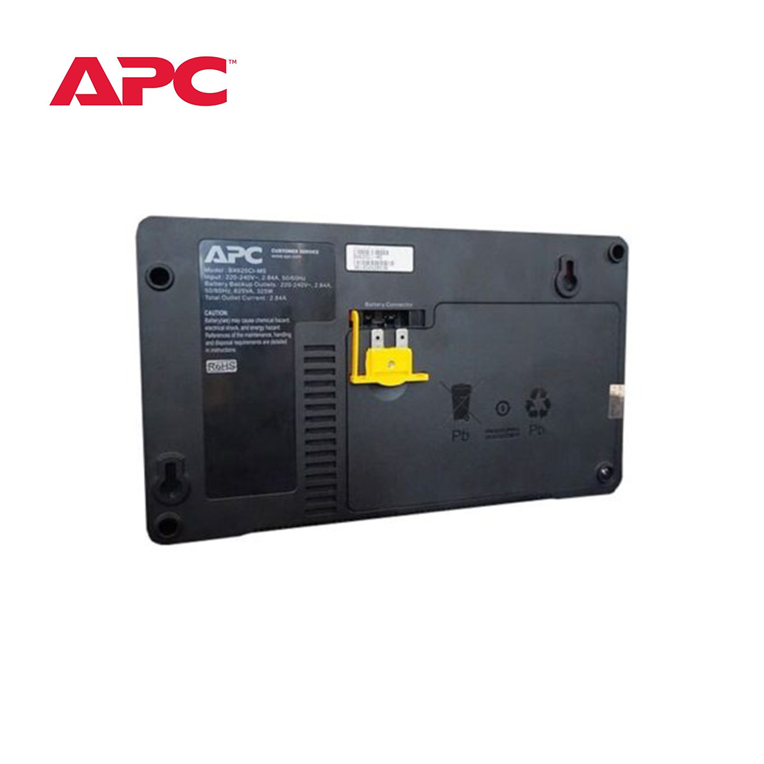 เครื่องสำรองไฟ APC Back-UPS 625VA/325W, 230V, AVR, Floor, Universal Sockets